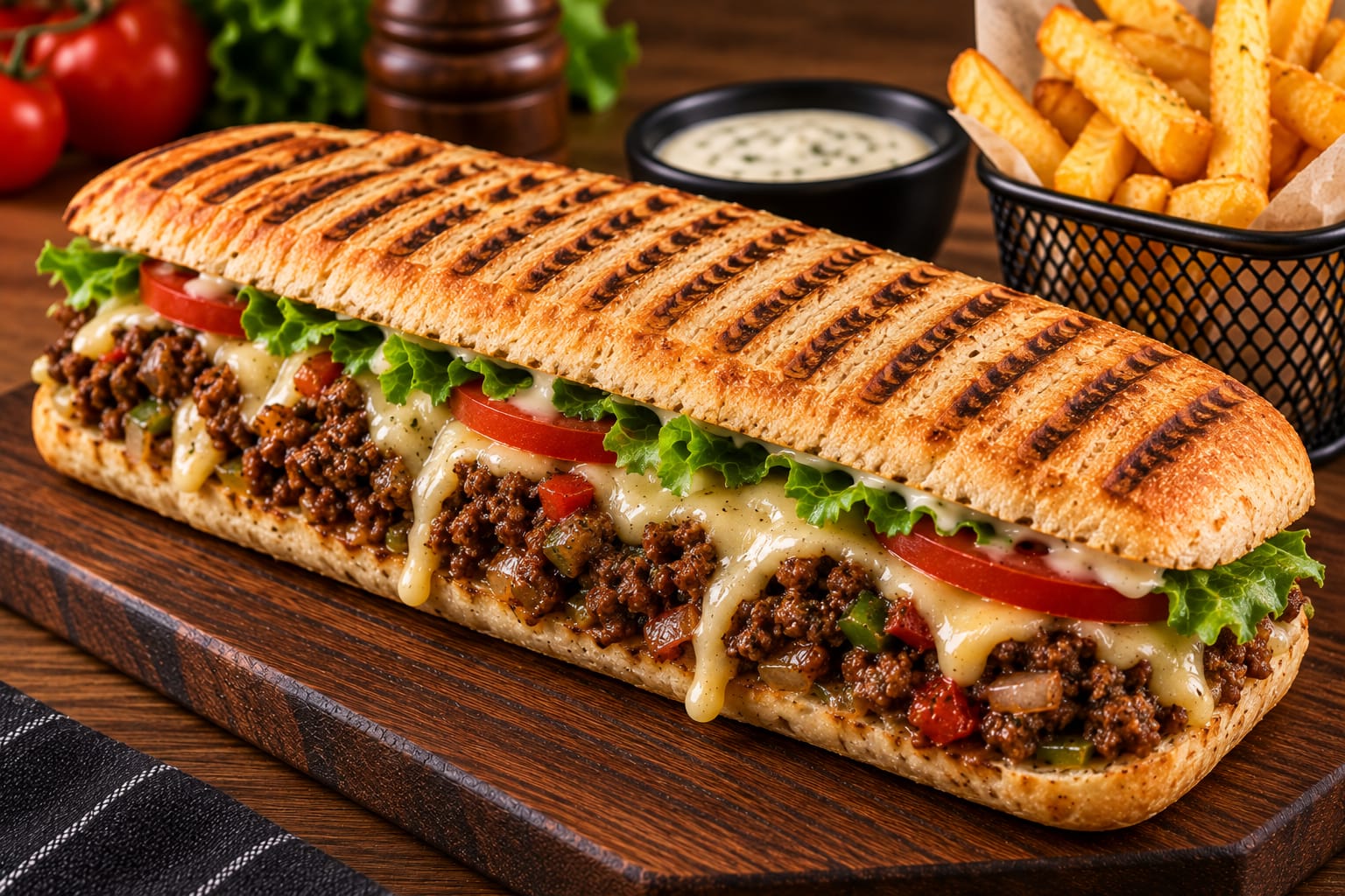 Panini Viande Hachée