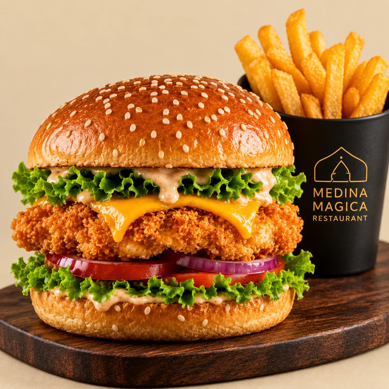 Crispy Chicken Burger